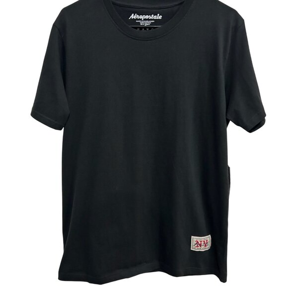 Aeropostale Mens Basic Tee Logo Patch Classic Fit Casual T-Shirt Size M NWT - Picture 1 of 9